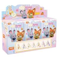BLOKS 布鲁可积木 疯狂动物城 嗒豆Art 01 棉花糖奇遇 挂饰 盲盒【端盒，内含6小盒】