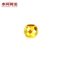 水贝黄金店999足金镭射珠按克卖小金珠diy串珠小克重黄金