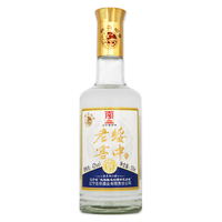 六股河 固态发酵 浓香型白酒  光瓶装 500mL 42度