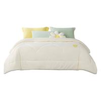  馨而乐 馨而乐（Bravo）馨而乐出品流心黄大豆纤维被单人被芯四季被 约3.5斤152*210cm黄