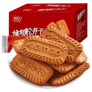 其妙KIEMEO 猴头菇饼干单独小包装整箱批发无糖精早餐粗粮小零食小吃休闲食品