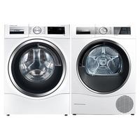 BOSCH 博世 WGC344B00W+WTU879H00W 热泵式洗烘套装 白色