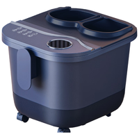 苏泊尔（SUPOR）泡脚桶全自动恒温加热按摩可拆洗按摩盘 足浴盆仿真按摩加高洗脚桶 F9-4(L)