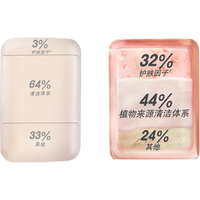 力士 氨基酸净澈水晶皂蜜桃95gx2+葡萄95g 蜜桃x2+葡萄