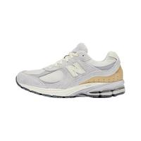 new balance 官方休闲鞋男鞋女鞋2002R系列情侣复古舒适百搭运动鞋 灰色/米白色 M2002RSA 38 (脚长23.5cm)
