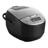 东芝（TOSHIBA）电饭煲家用5升大容量电饭锅米饭锅多功能蒸饭锅发芽米5L柴火饭5-8个人 【黑色】RC-18DHTC(K)