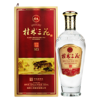 GUILIN SANHUA 桂林三花 M3 50%vol 米香型白酒 500ml*6瓶 整箱装