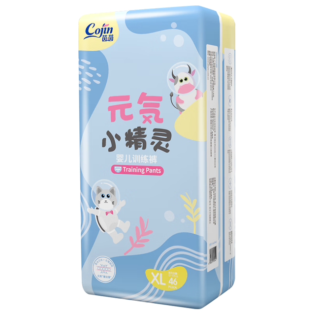 移动端、京东百亿补贴：茵茵 元気小精灵系列 拉拉裤 XL46片