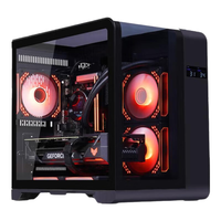 微星(MSI)台式机12/13代i5 12400F/13600KF+4060TI组装台式电脑主机吃鸡黑神话悟空游戏主机水冷全景海景房 配置一:i5 12400F/4060 D4 一体式水冷单主机