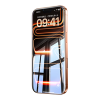 绿联（UGREEN）适用苹果16Pro钢化膜iPhone16Pro手机膜无边全屏高清抗指纹防摔防爆保护膜 2片装