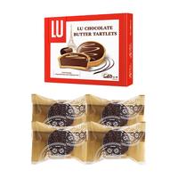 LU 露怡巧克力黄油挞法式黑巧奶油甜品点心372g共12枚下午茶零食