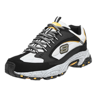 SKECHERS 斯凯奇 D'LITES系列 Stamina 男子休闲运动鞋 51286/BKGY 黑色/灰色 39