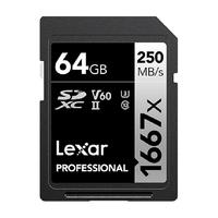 Lexar 雷克沙 PROFESSIONAL SD存储卡(UHS-II、V60、U3)