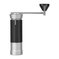 泰摩xMILLAB M01手摇磨豆机 手动咖啡豆研磨机 意式手冲咖啡磨粉器具 MILLAB M01手摇磨豆机-银色