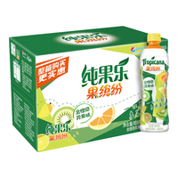 Tropicana 纯果乐 百事可乐 果缤纷 金橙奇异味 果汁 饮料 450ml*15瓶 整箱装 百事出品