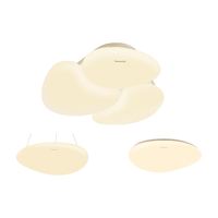 松下(Panasonic)全光谱护眼吸顶灯全屋米家智能l现代简约灯具奶油风二室一厅套装