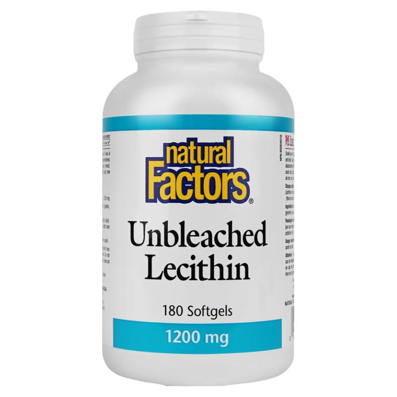  natural Factors 心脑 大豆卵磷脂软胶囊  180粒/瓶