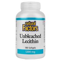  natural Factors 心脑 大豆卵磷脂软胶囊  180粒/瓶