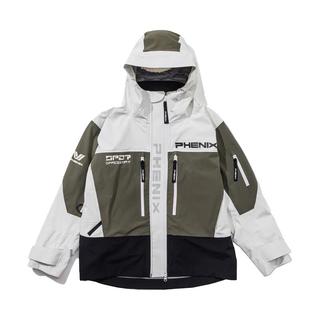 Phenix SP27系列 FW23 3L 全压胶连帽中性滑雪服 PCHU2OT09