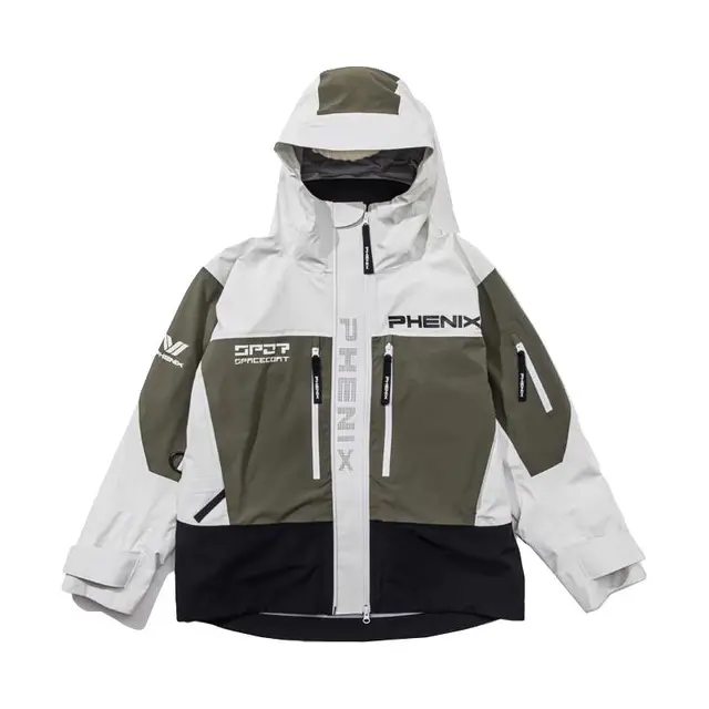 Phenix SP27系列 FW23 3L 全压胶连帽中性滑雪服 PCHU2OT09