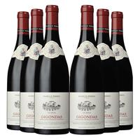 FamillePerrin 佩兰家族 法国罗纳河谷特级村AOC系列拉吉尔吉恭达斯红葡萄酒750ml原瓶进口 六支整箱装750ml*6