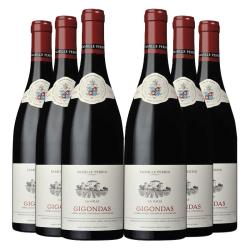 FamillePerrin 官旗 法国罗纳河谷特级村系列AOC 拉吉尔吉恭达斯红葡萄酒750ml 整箱装