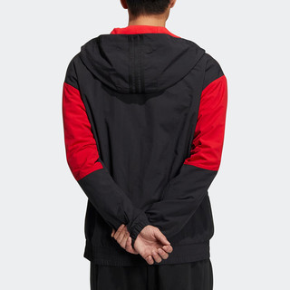 adidas阿迪达斯时尚潮流男女通用运动夹克外套 IQ1578 黑色 XL
