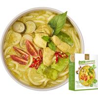 杜老爷厨房南洋风味绿咖喱鸡肉面浓汤拉面早午餐速食