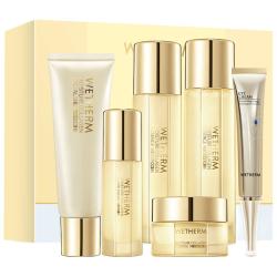 温碧泉 紧致 护肤套装+洁面+水乳+精华+面霜+眼霜  120g+120ml+100ml+50g+40ml+20g