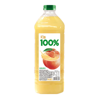 汇源汇源100%果汁饮料 桃混合果汁2L*1瓶