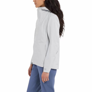 始祖鸟（ARC'TERYX）软壳衣SOLANO HOODY GORE-TEX透气户外防风连帽外套防泼水女款 black sapphire宝石蓝 S