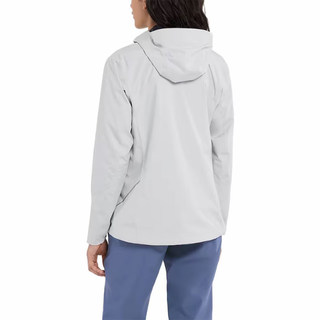 始祖鸟（ARC'TERYX）软壳衣SOLANO HOODY GORE-TEX透气户外防风连帽外套防泼水女款 black sapphire宝石蓝 S