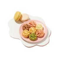 AKOKO 经典小花曲奇礼盒装 3口味 560g（草莓+焦糖+可可）