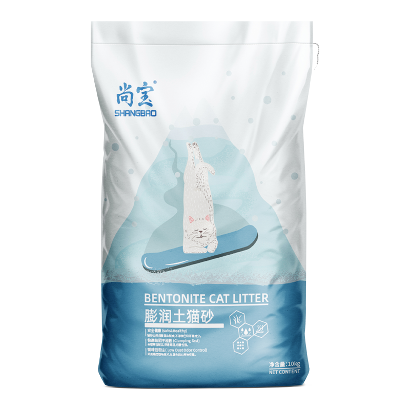 尚宝 膨润土猫砂 10kg