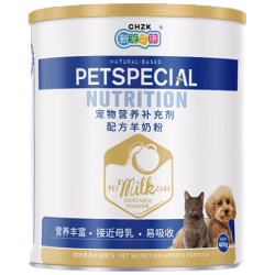 新宠之康 宠物配方羊奶粉400g桶装 狗狗羊奶粉猫咪羊奶粉幼犬猫泰迪金毛羊奶粉营养补充剂