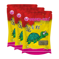 寸金 经典龟龟粮量贩装500g×3袋/盒乌龟巴西龟饲料 半水龟粮 大颗粒