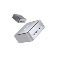 Maxtang大唐NUC锐龙5 6600H台式电脑商务办公娱乐游戏USB4双硬盘2.5G网口WIFI6迷你组装小主机