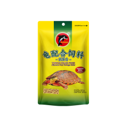 PORPOISE 龟粮200g高蛋白小粒 乌龟饲料 草龟巴西龟饲料 幼龟通用龟粮上浮