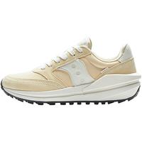 Saucony索康尼JAZZ RENEW休闲鞋男女复古鞋运动休闲鞋浅黄40