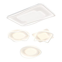 TCL照明LED客厅灯北欧现代奶油风吸顶灯全屋灯具 水瓶无极调光套餐C 两室两厅套餐C