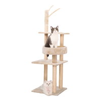 华元宠具(hoopet)猫爬架小户型猫窝猫树一体中型剑麻猫抓柱立式猫架子猫玩具猫抓板