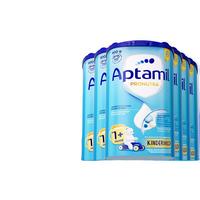 爱他美(Aptamil)德国爱他美蓝罐经典版易乐罐德爱3段双重HMO婴幼儿配方奶粉 1+段6罐 送学步车入群领大额卷