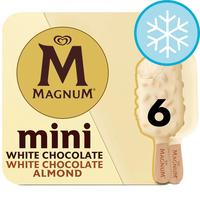 Magnum梦龙 白巧克力香草43g*3支+白巧克力香草坚果45g*3支 雪糕 冰淇淋