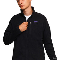 巴塔哥尼亚（Patagonia）Better Sweater男士针织保暖抓绒衣潮流25528 BLK-黑色 L