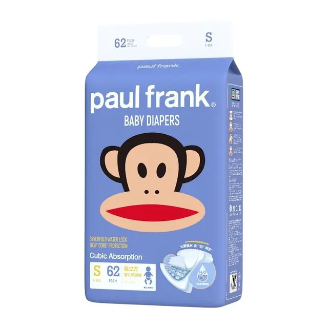 Paul Frank 大嘴猴 吸立方系列 纸尿裤
