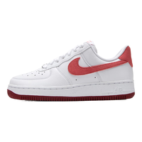 耐克(NIKE)休闲鞋女鞋2023夏季新款运动鞋AF1空军一号低帮板鞋CI0919-102 CI0919-102粉白双钩 35.5