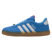 阿迪达斯(adidas)女鞋 2024春季运动休闲鞋舒适透气耐磨轻便低帮小白鞋板鞋女 HOOPS 2.0/ 36.5 粉红色/白/款