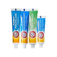 ARM&HAMMER 艾禾美 小苏打牙膏 (焕白清新170g+健齿优护178g)