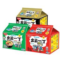日清食品 NISSIN日清出前一丁方便面5口味10袋 香港进口速食泡面煮面
