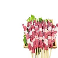 XI NIU YOU XUAN 西牛优选 羊肉串100串烧烤食材半成品原切静腌户外露营烤串批发价